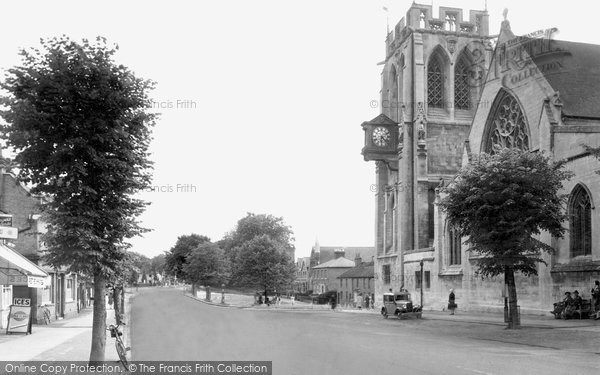 Photo of Epping, St John The Baptist Church c.1930