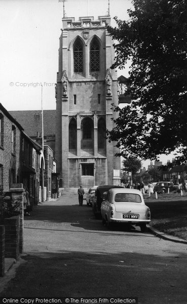 Photo of Epping, St John The Baptist Church c.1955