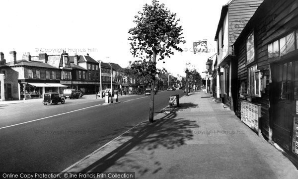 Photo of Epping, The High Street c.1955