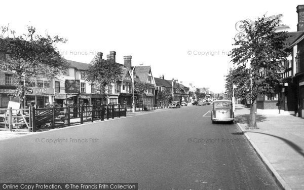 Photo of Epping, The High Street c.1955