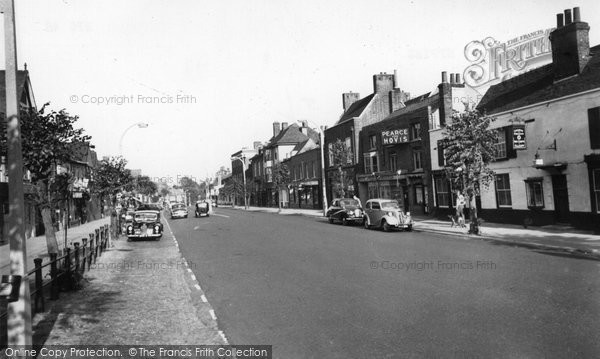 Photo of Epping, The High Street c.1955