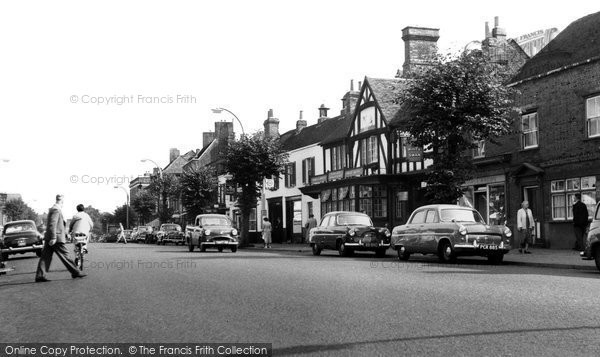 Photo of Epping, The High Street c.1955