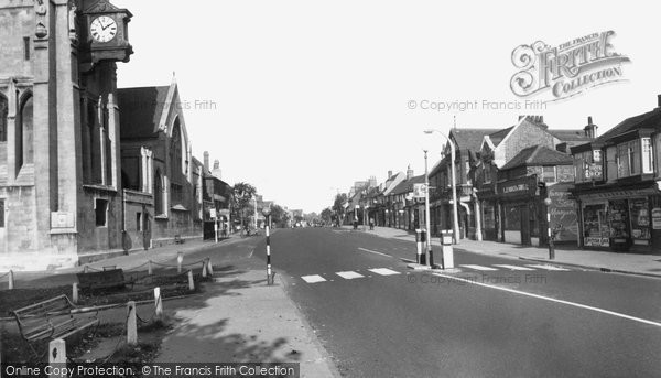 Photo of Epping, The High Street c.1955