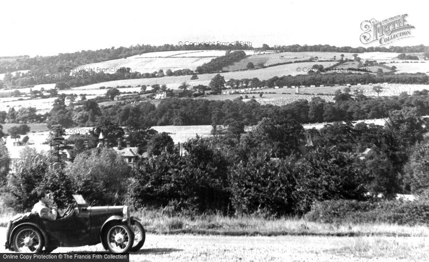 Epping, view from Upshire c1955