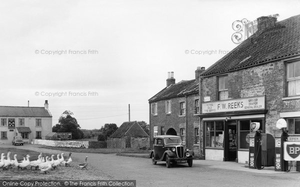 Photo of Eppleby,  Village Shop And Cross Keys Hotel c.1955