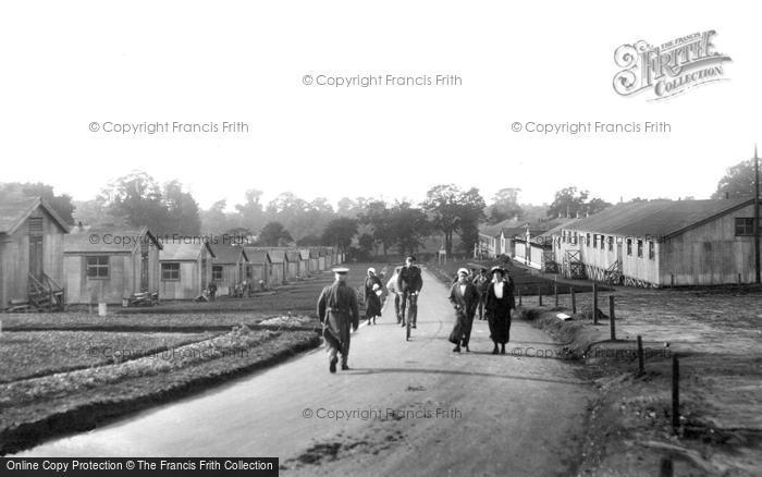 Photo of Epsom, A Division Woodcote Park 1917