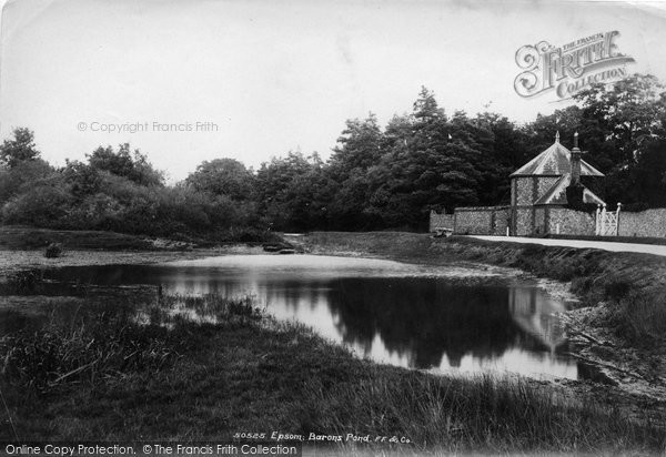 Photo of Epsom, Barons Pond 1903