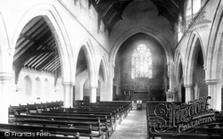 Christ Church Interior 1890, Epsom