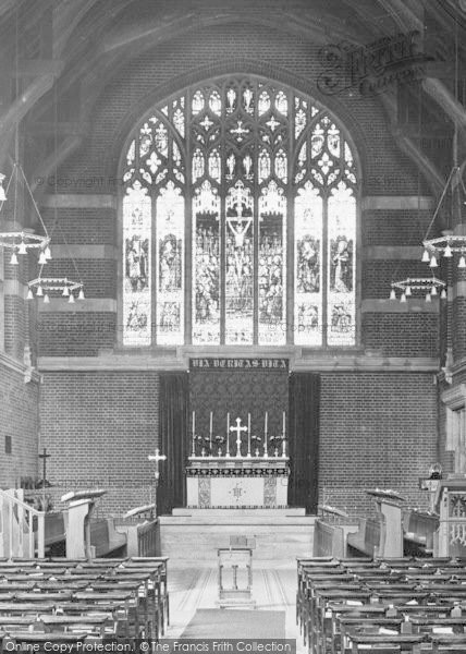 Photo of Epsom, College Chapel Window 1925