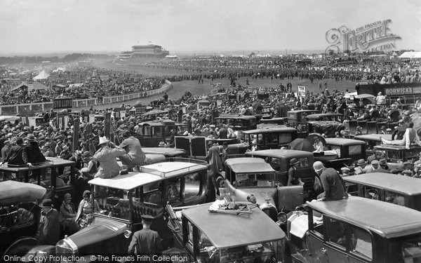 Photo of Epsom, Derby Day 1928