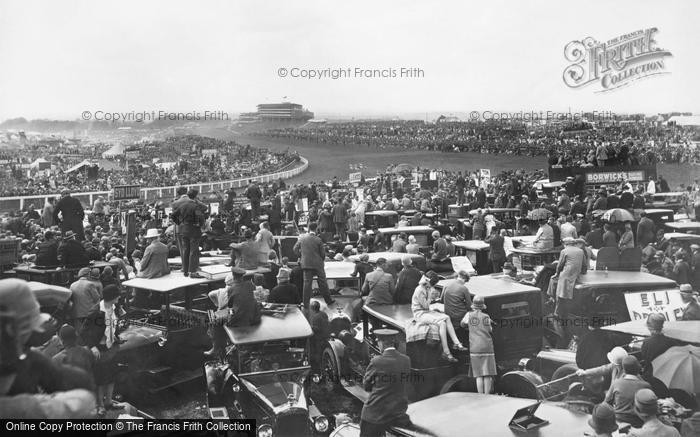 Photo of Epsom, Derby Day, View From Tattenham Corner 1928