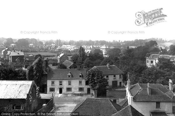 Photo of Epsom, From The Church Tower 1890