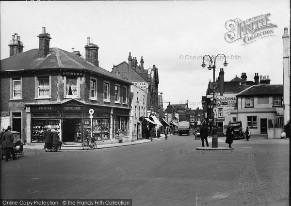 Photo of Epsom, High Street 1924