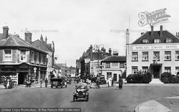 Photo of Epsom, High Street 1924