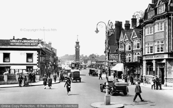 Photo of Epsom, High Street 1928