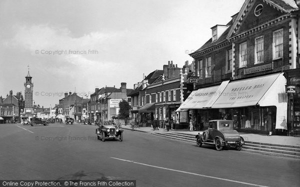 Photo of Epsom, High Street 1928