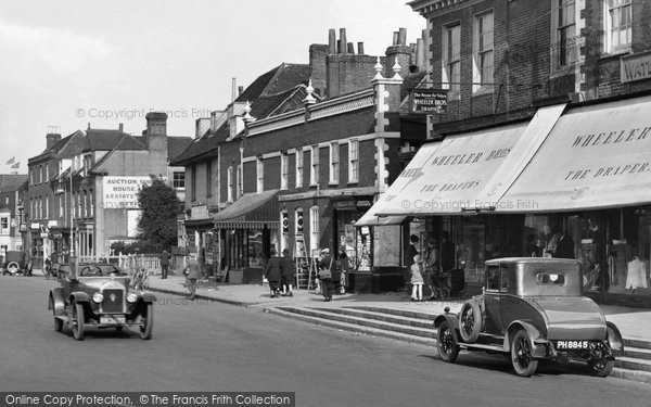 Photo of Epsom, High Street 1928