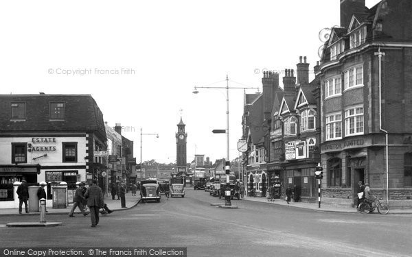 Photo of Epsom, High Street 1938