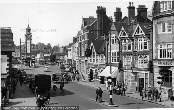 Photo of Epsom, High Street 1951