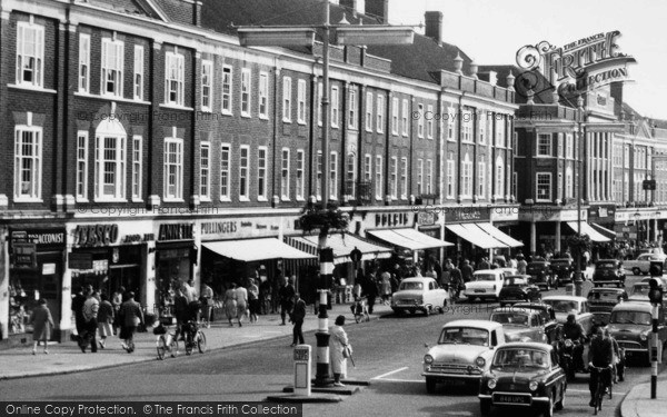 Photo of Epsom, High Street c.1960