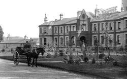 Horse And Trap At Horton Hospital 1903, Epsom