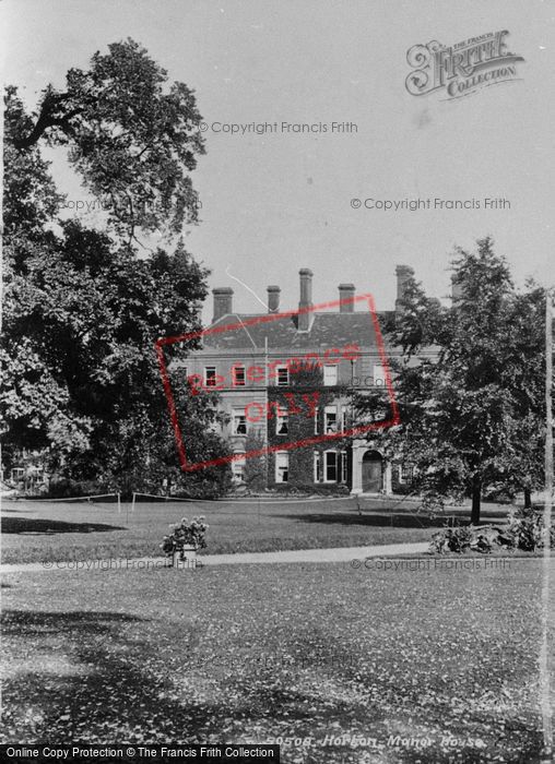 Photo of Epsom, Horton Manor House 1903