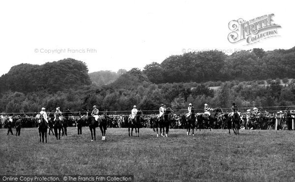 Photo of Epsom, Lining Up For The Derby c.1910