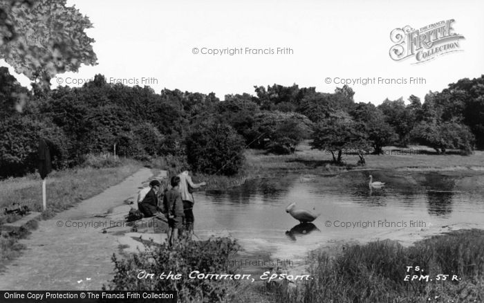 Photo of Epsom, On The Common c.1955