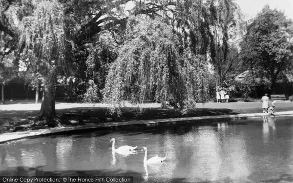 Photo of Epsom, Rosebery Park c1955