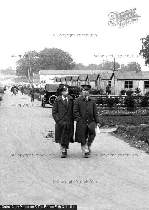 Photo of Epsom, Soldiers At Woodcote Pk 1917