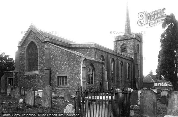 Photo of Epsom, St Martin's Church 1895
