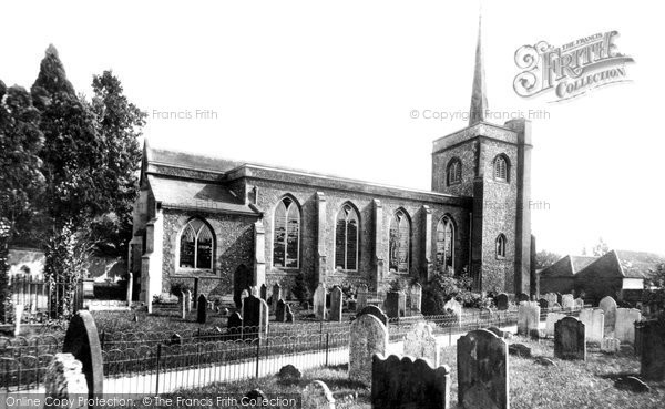 Photo of Epsom, St Martin's Church 1898