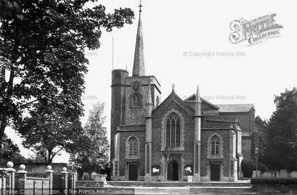 Photo of Epsom, St Martin's Church 1923