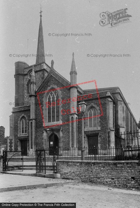 Photo of Epsom, St Martin's Church, West Front 1890