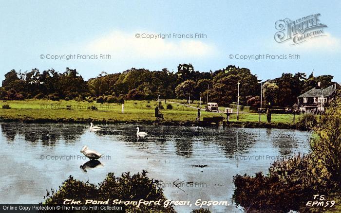 Photo of Epsom, Stamford Green c.1955