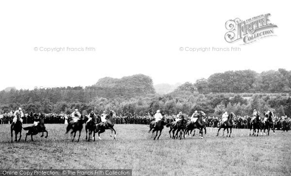 Photo of Epsom, Start For The Derby c.1882