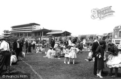 The Grandstand, Racecourse c.1955, Epsom
