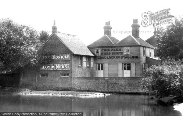 Photo of Epsom, The Inn, Stamford Pond 1898