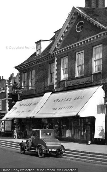Photo of Epsom, Waterloo House, High Street 1928