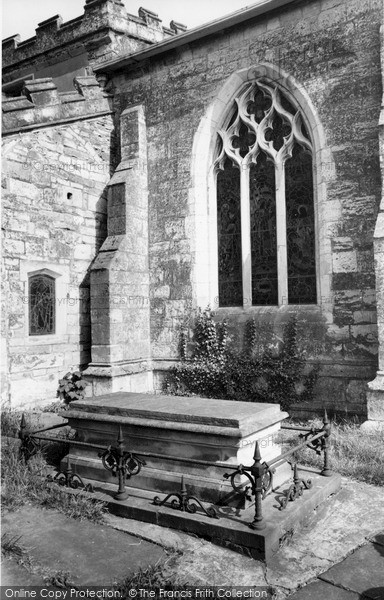Photo of Epworth, Grave Of Samuel Wesley c.1965
