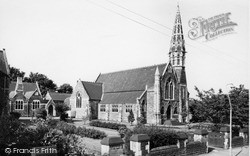 John Wesley Church And Old Rectory c.1965, Epworth