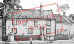 Market Place, The Red Lion Hotel c.1950, Epworth