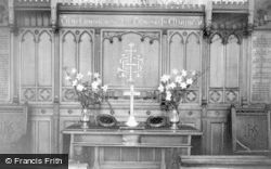 Wesley Memorial Church, The Parish Church Communion Table c.1960, Epworth
