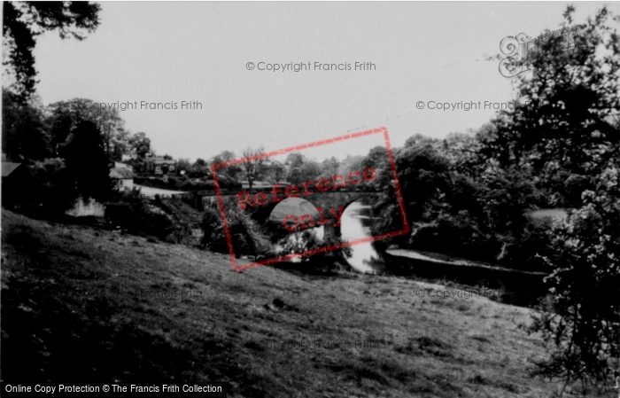 Photo of Erbistock, Overton Bridge c.1955