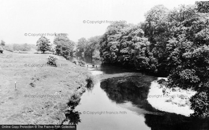 Photo of Erbistock, The River c.1965