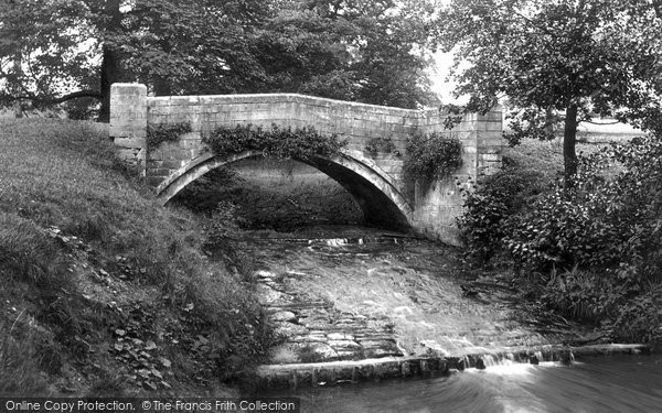 Photo of Erddig, Erddig Park, The  Bridge 1895