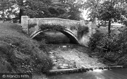 Erddig, Erddig Park, The  Bridge 1895, Erddig Country Park