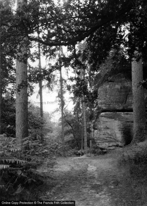 Photo of Eridge Green, Eridge Rocks c.1950