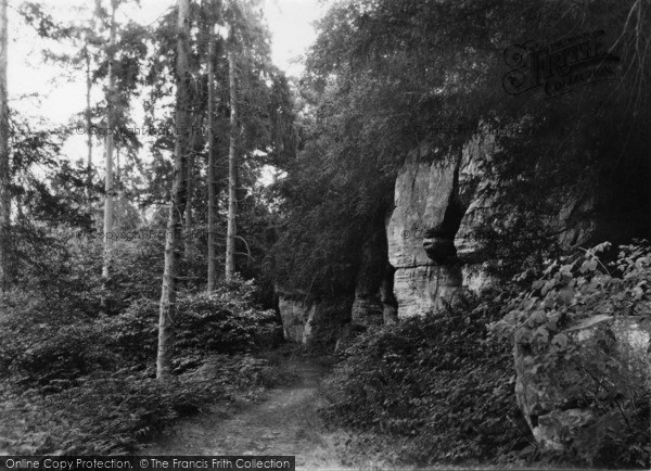 Photo of Eridge Green, Eridge Rocks c.1950
