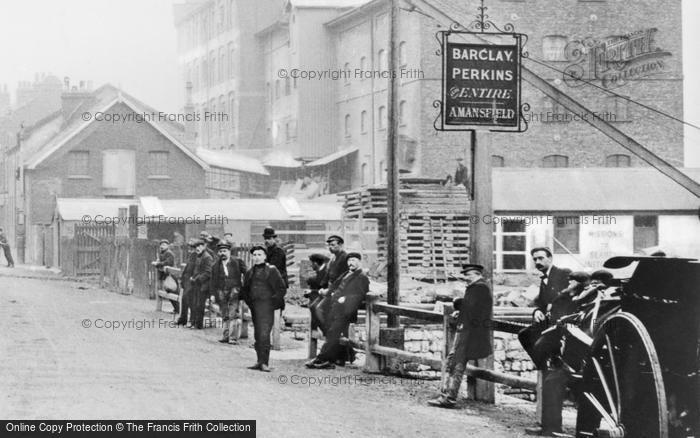Photo of Erith, Men, High Street c.1900